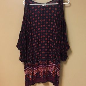 LA Hearts cut out shoulder cardigan